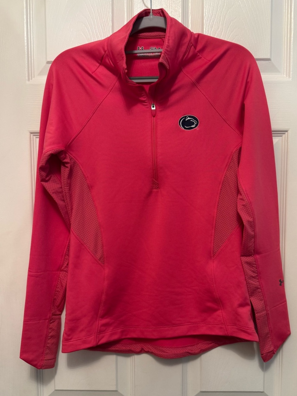 Penn State Under Armour Hot Pink Quarter-Zip - Picture 2 of 11